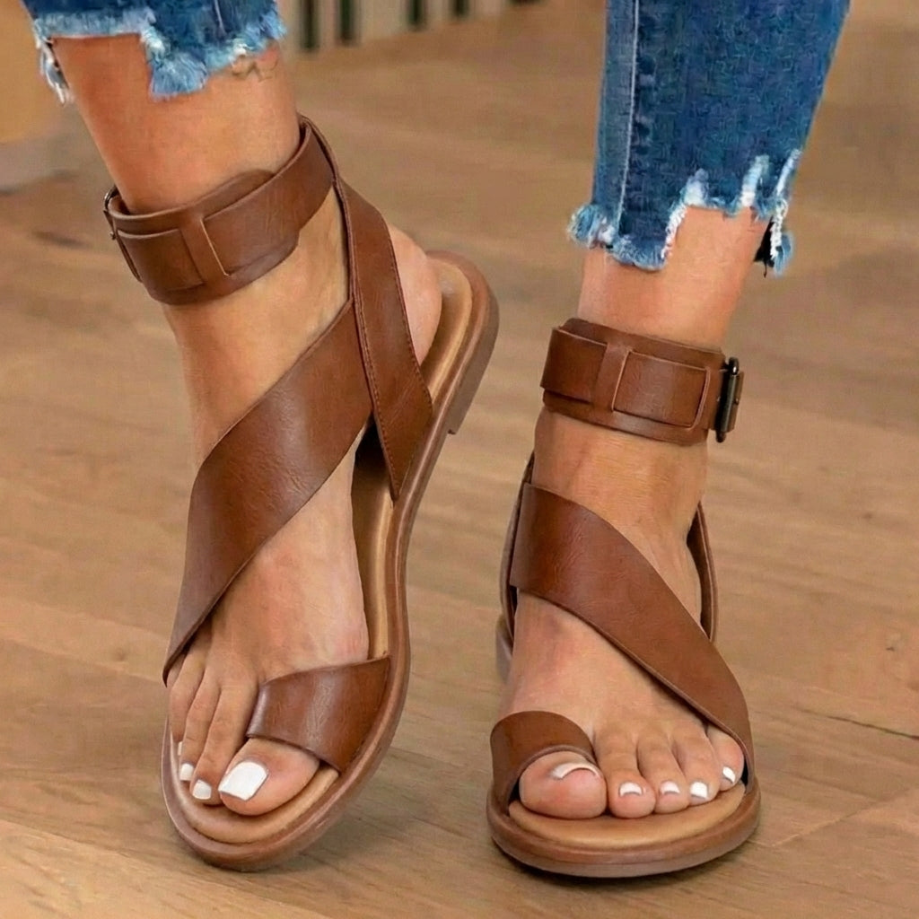 Sandal side view