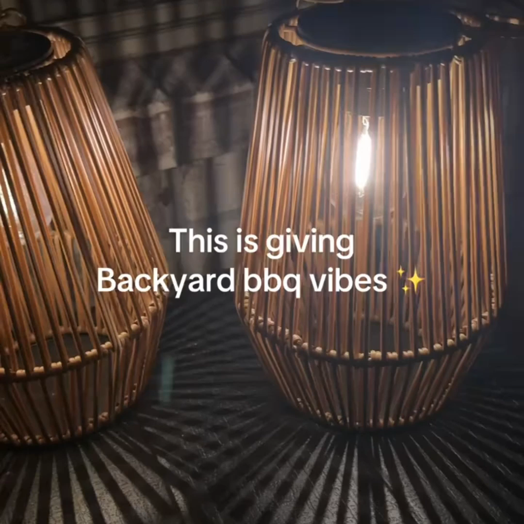 Neravio™🌙 Rattan Solar Lantern 🔥