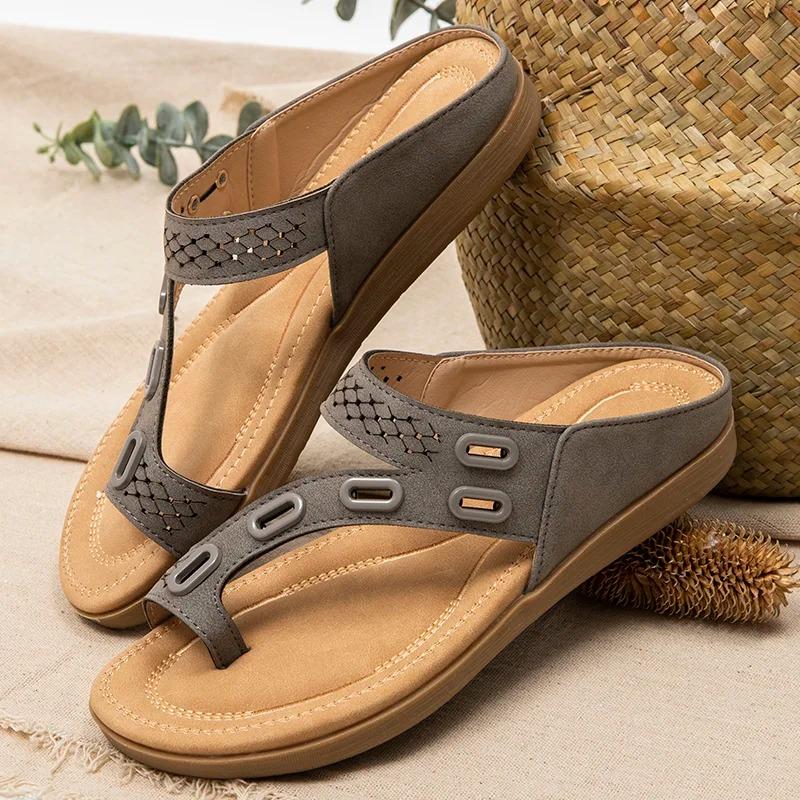 Women's Sandals Orthopedic Comfy Premium Summer Slippers-tidenox