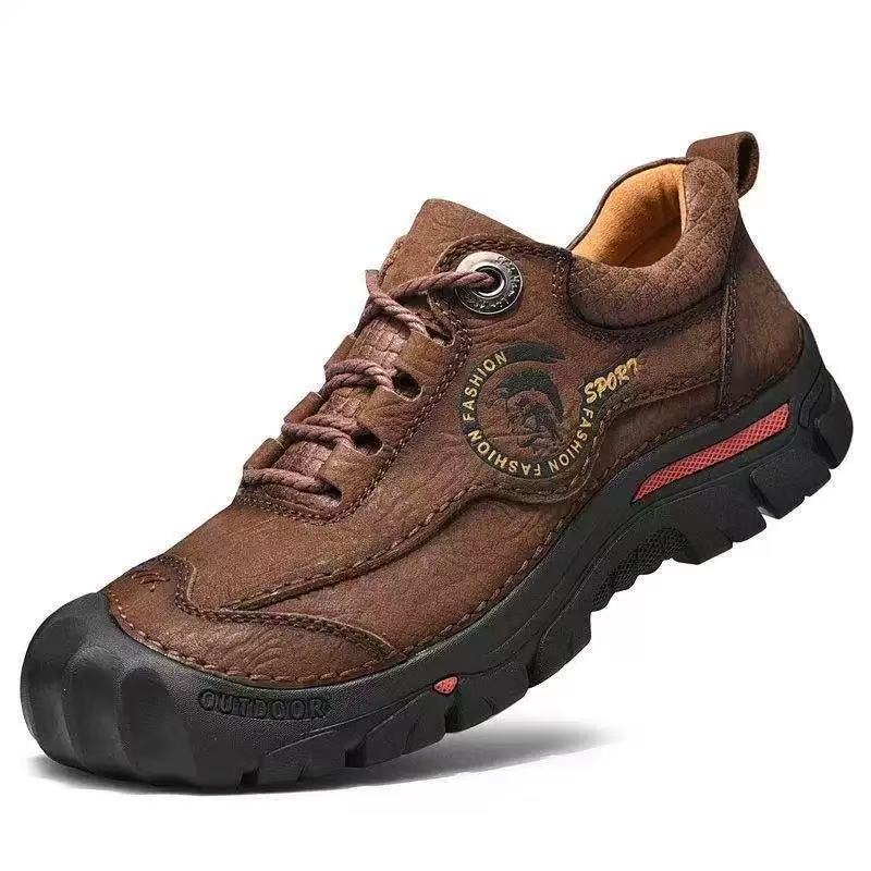 ⏰Last Day! 45% OFF  🔥Men's Waterproof Leather Outdoor Trekking Shoes