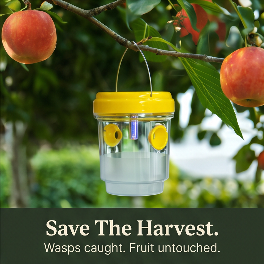 Waspora – Solar Wasp Trap with LED 