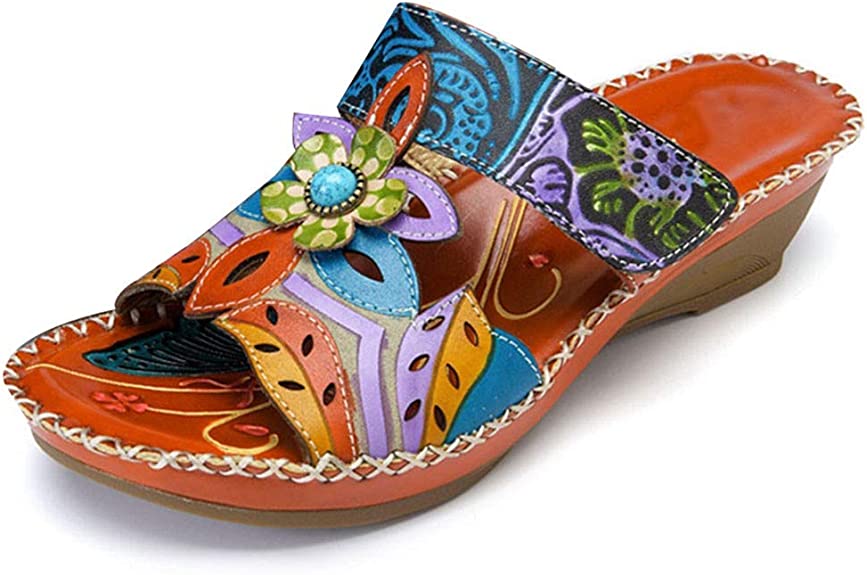 Bohemian fashion non-slip orthopedic sandals-tidenox