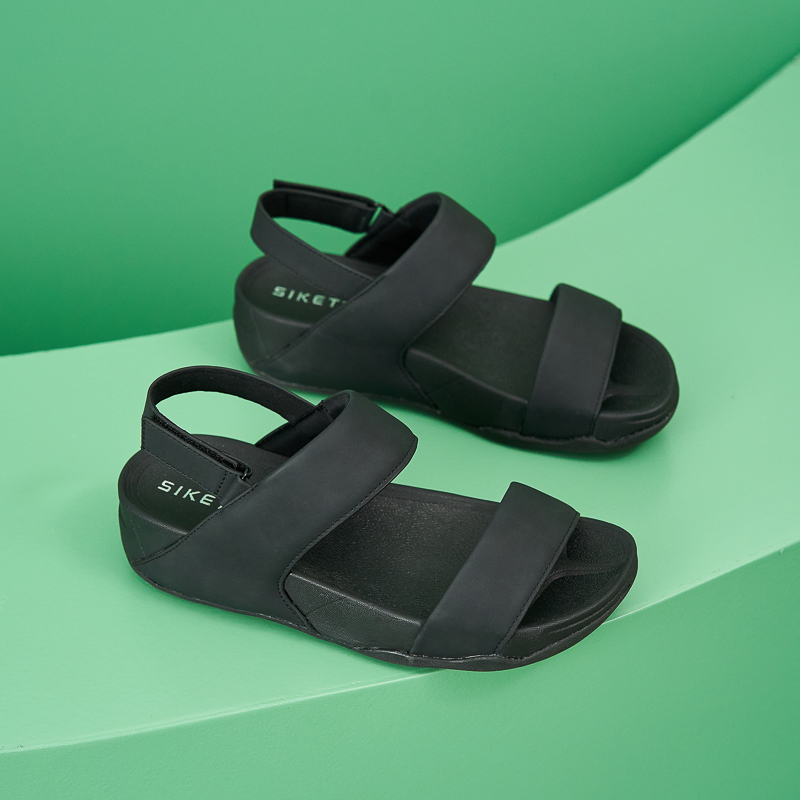 Adjustable Leather Sandals-tidenox