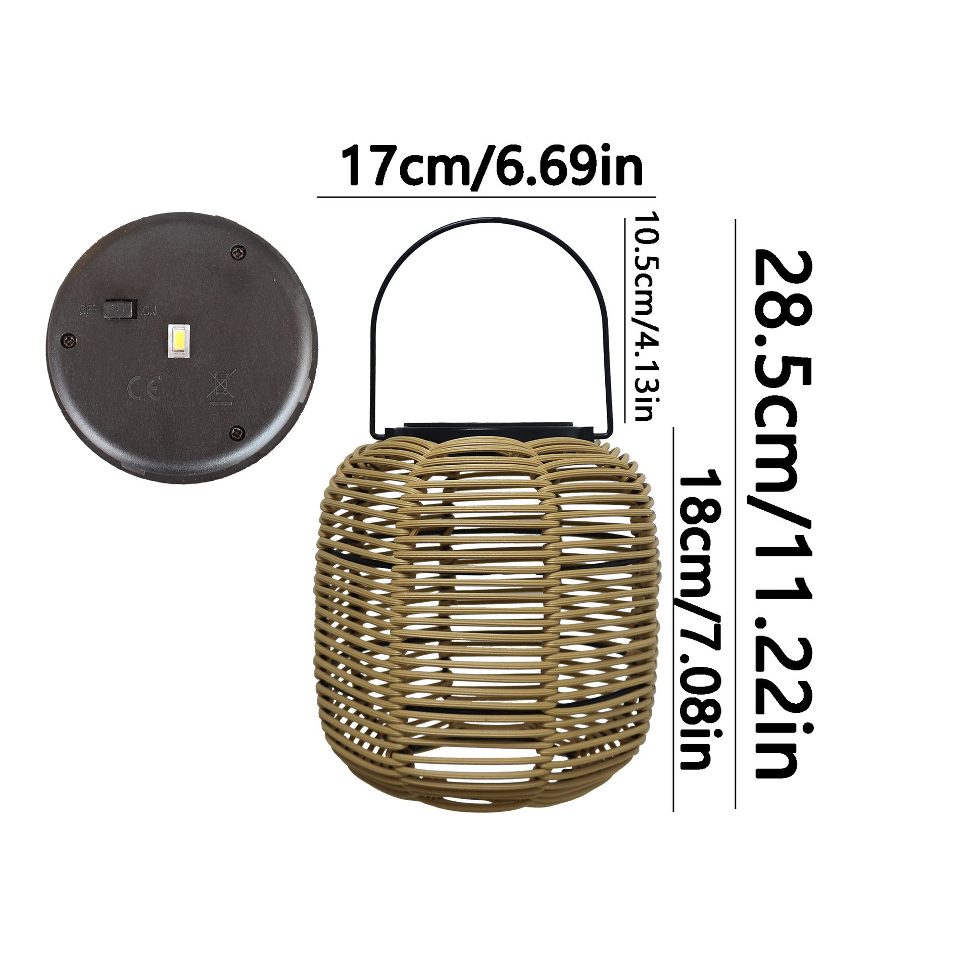 Neravio™🌙 Rattan Solar Lantern 🔥