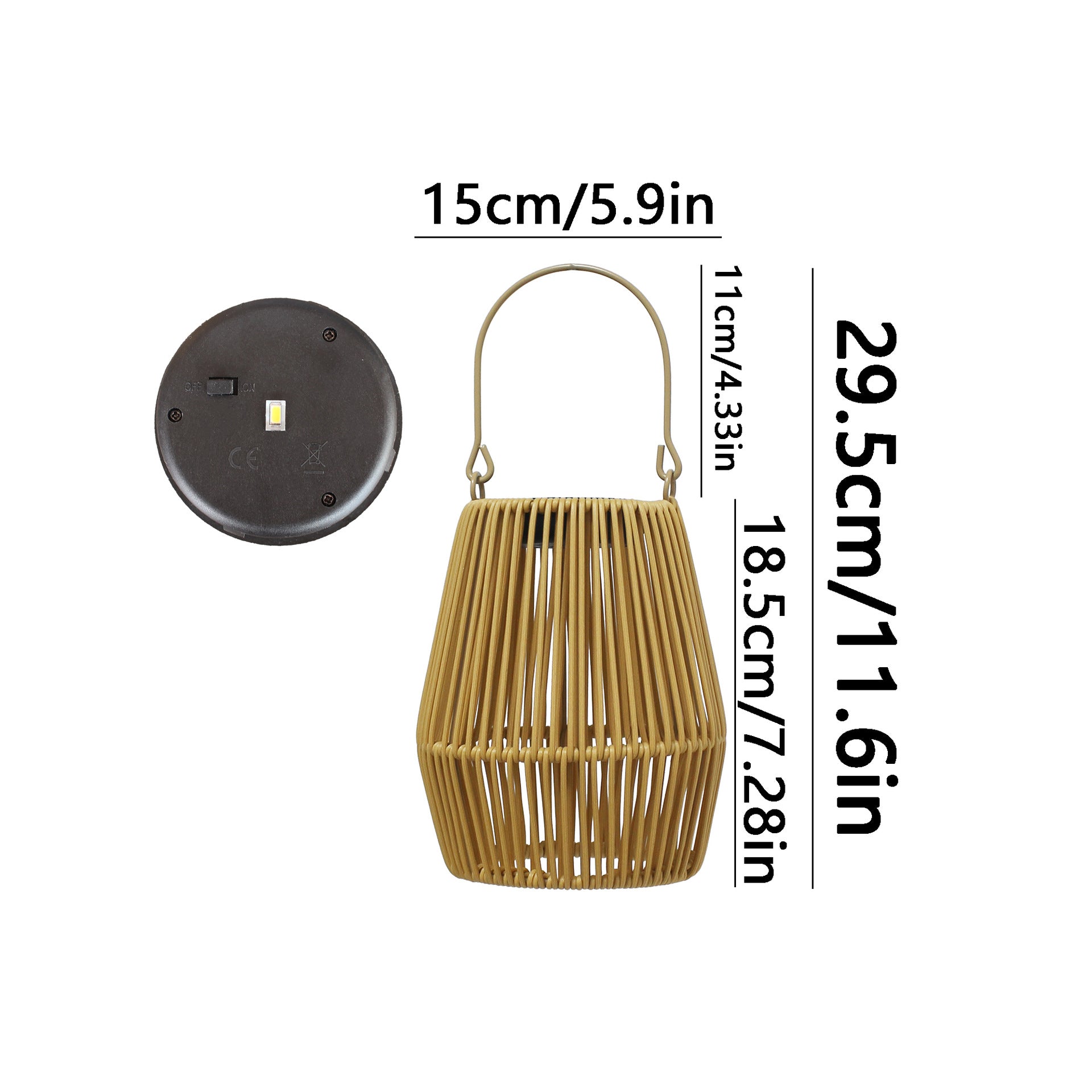 Neravio™🌙 Rattan Solar Lantern 🔥