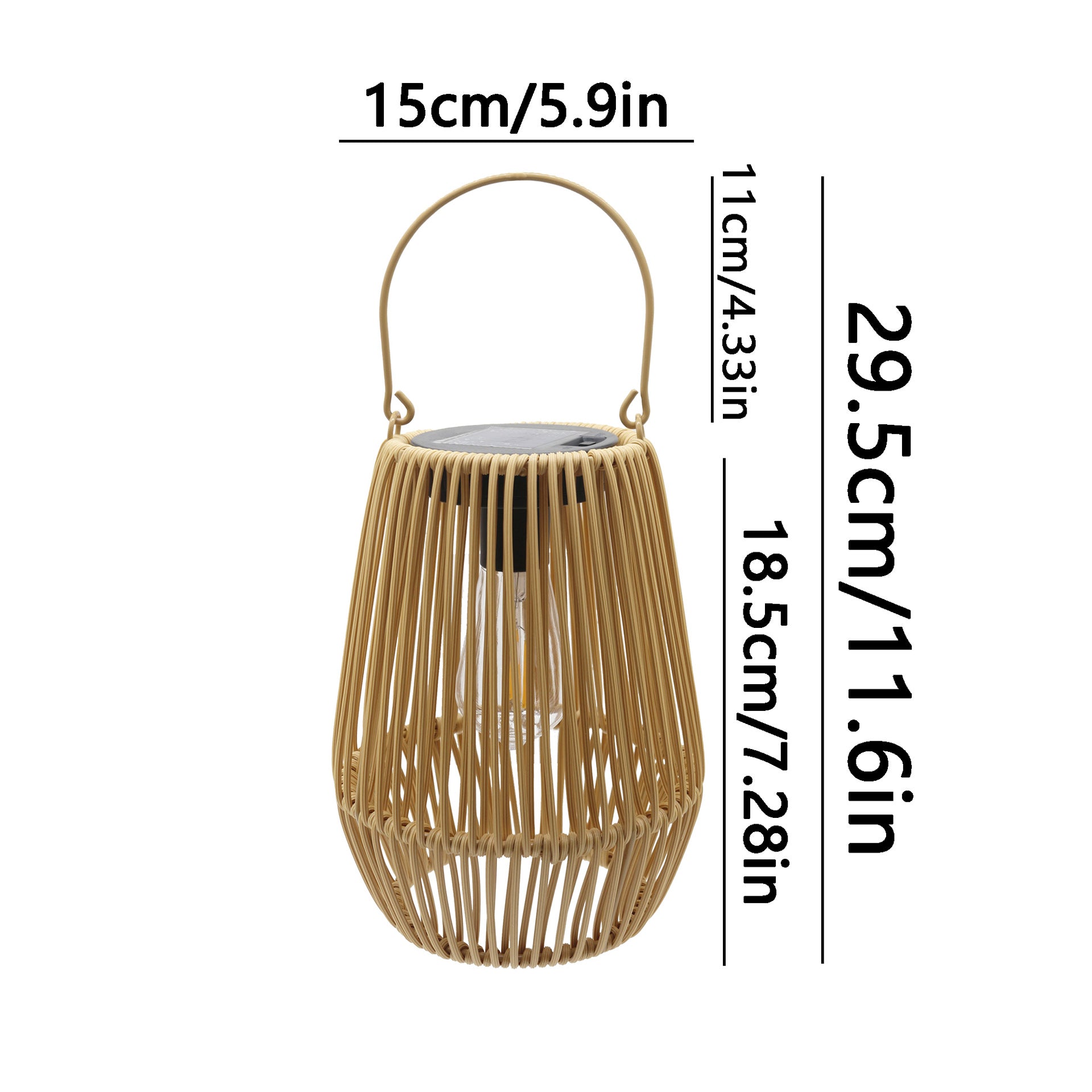 Neravio™🌙 Rattan Solar Lantern 🔥