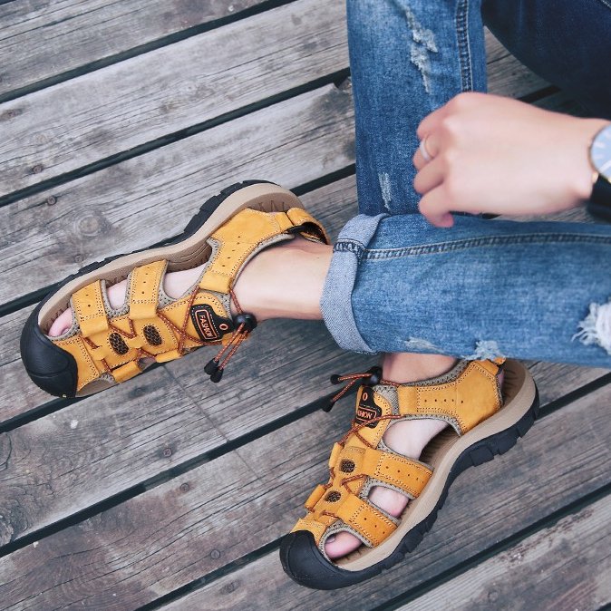 Orthopedic Sandals For Men Hollow Casual