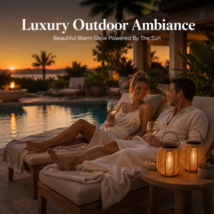 Neravio™🌙 Rattan Solar Lantern 🔥