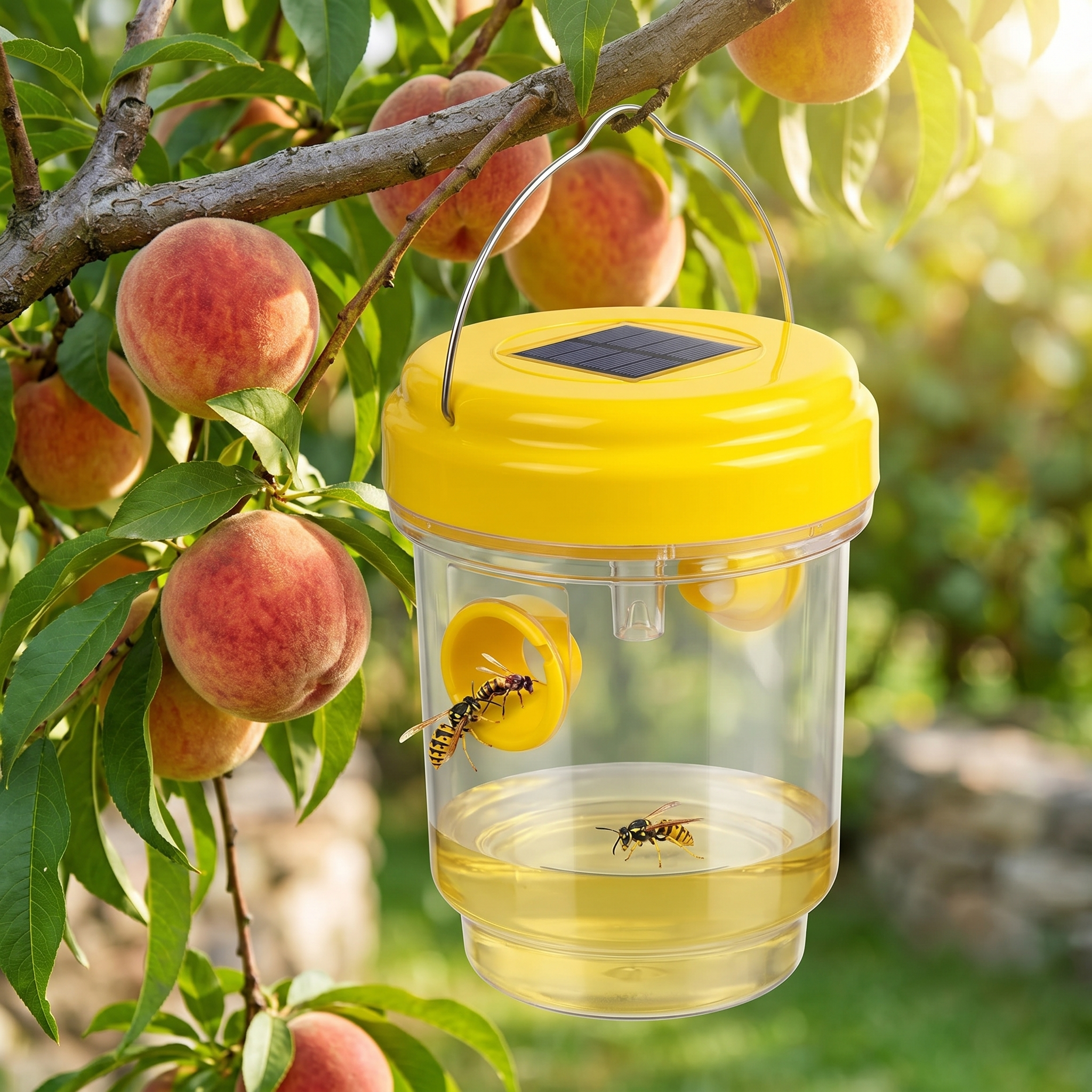 Waspora – Solar Wasp Trap with LED 