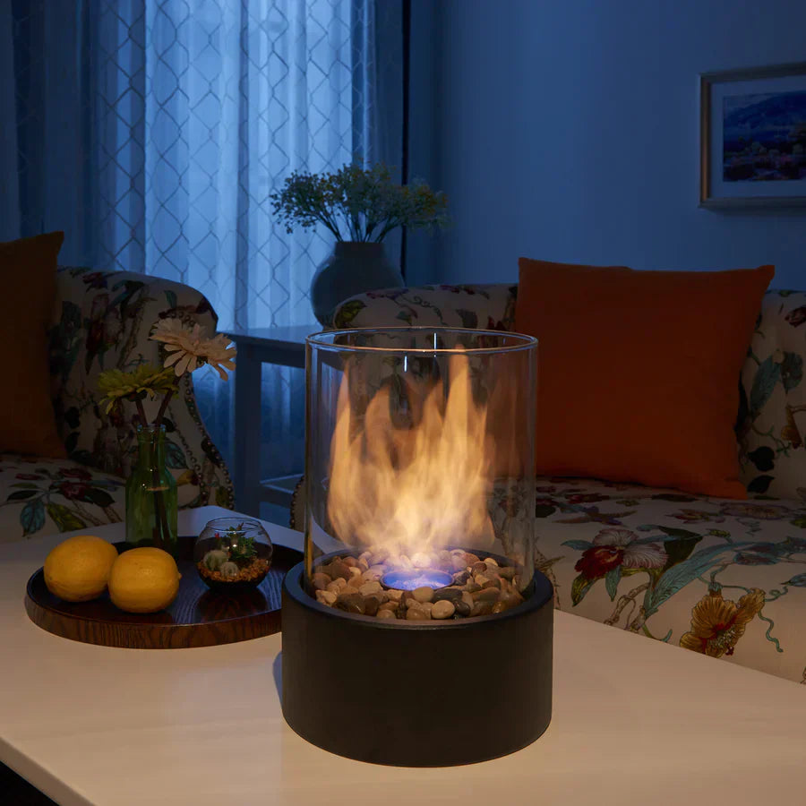 Ignora | Tabletop Bioethanol Fireplace – Modern Elegance and Smoke-Free Flame