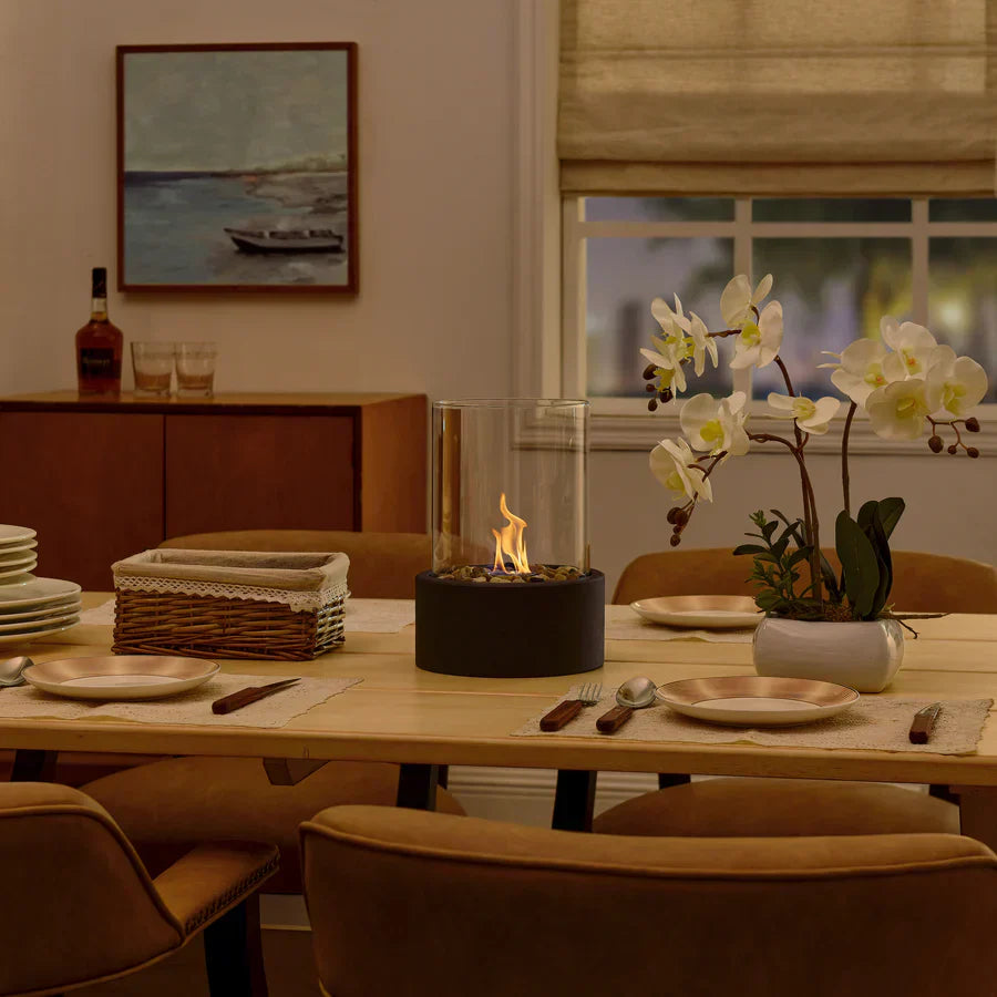 Ignora | Tabletop Bioethanol Fireplace – Modern Elegance and Smoke-Free Flame