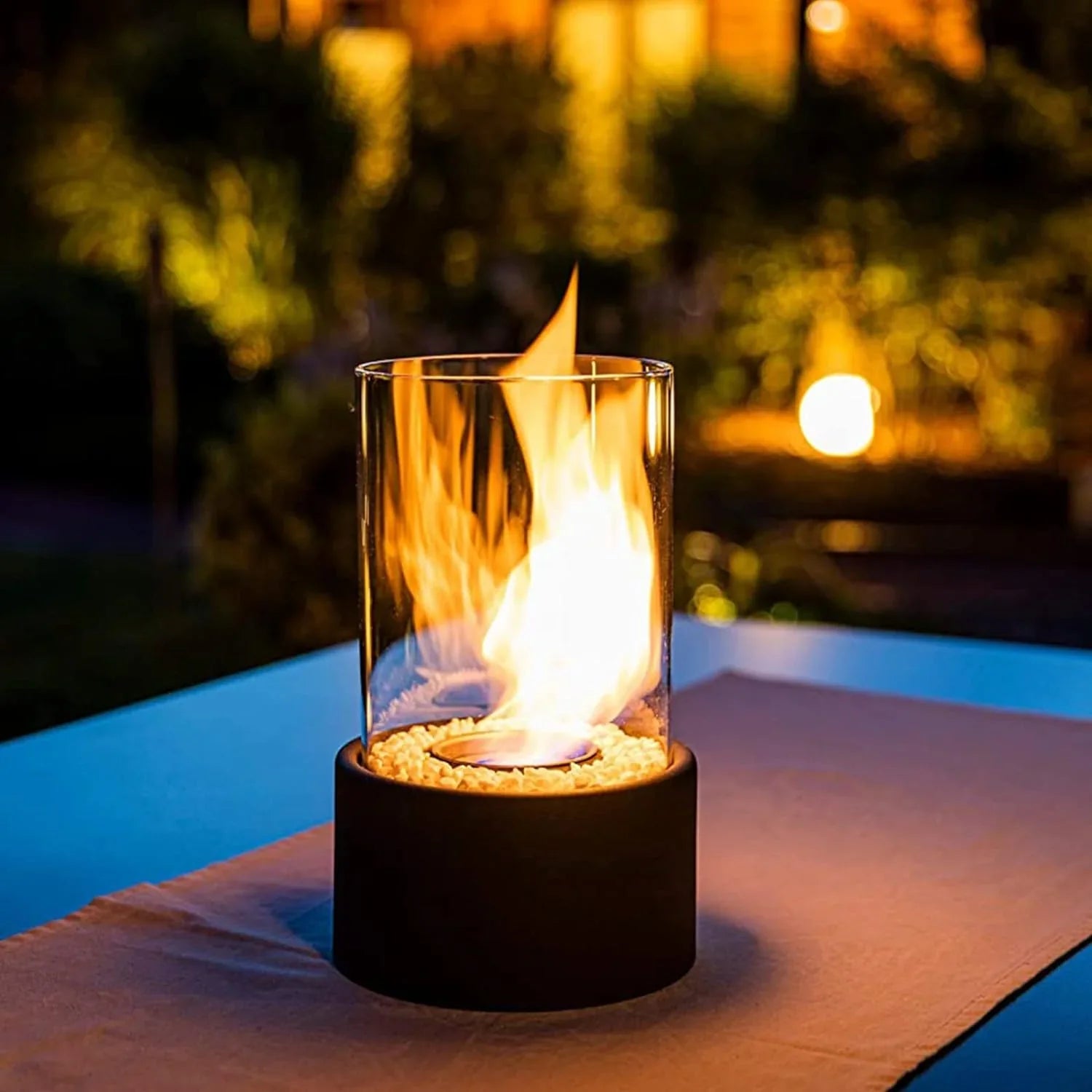 Ignora | Tabletop Bioethanol Fireplace – Modern Elegance and Smoke-Free Flame