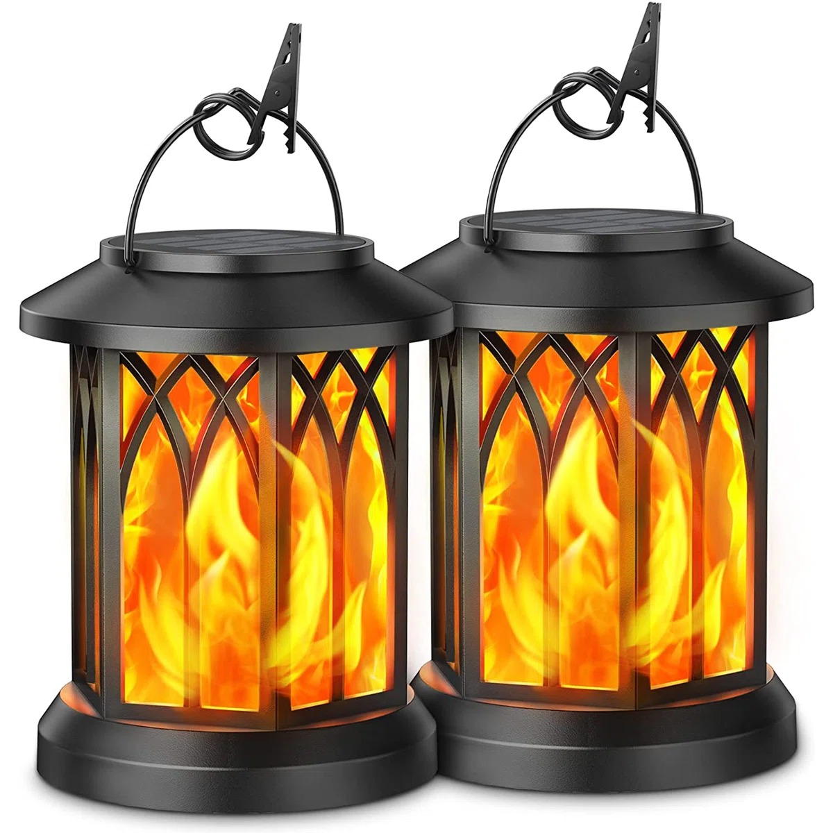 🔥 Solar Garden Lanterns – No Wiring, Auto-On at Dusk! Last Chance Before They're Gone!