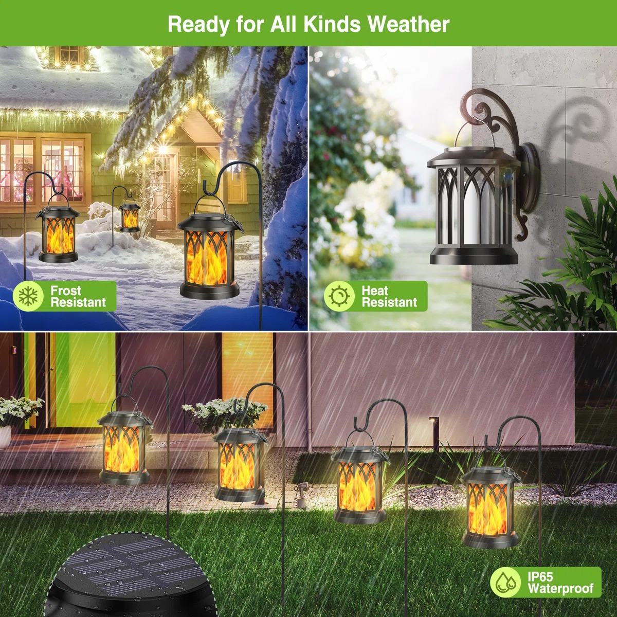 🔥 Solar Garden Lanterns – No Wiring, Auto-On at Dusk! Last Chance Before They're Gone!