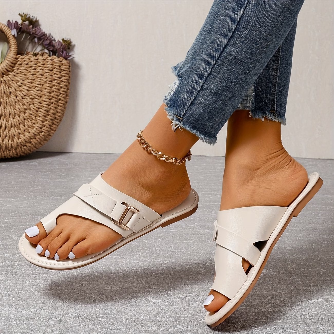 Orthopedic Bunion Relief Sandals - Extra Wide Toe Box & Arch Support for All-Day Comfort