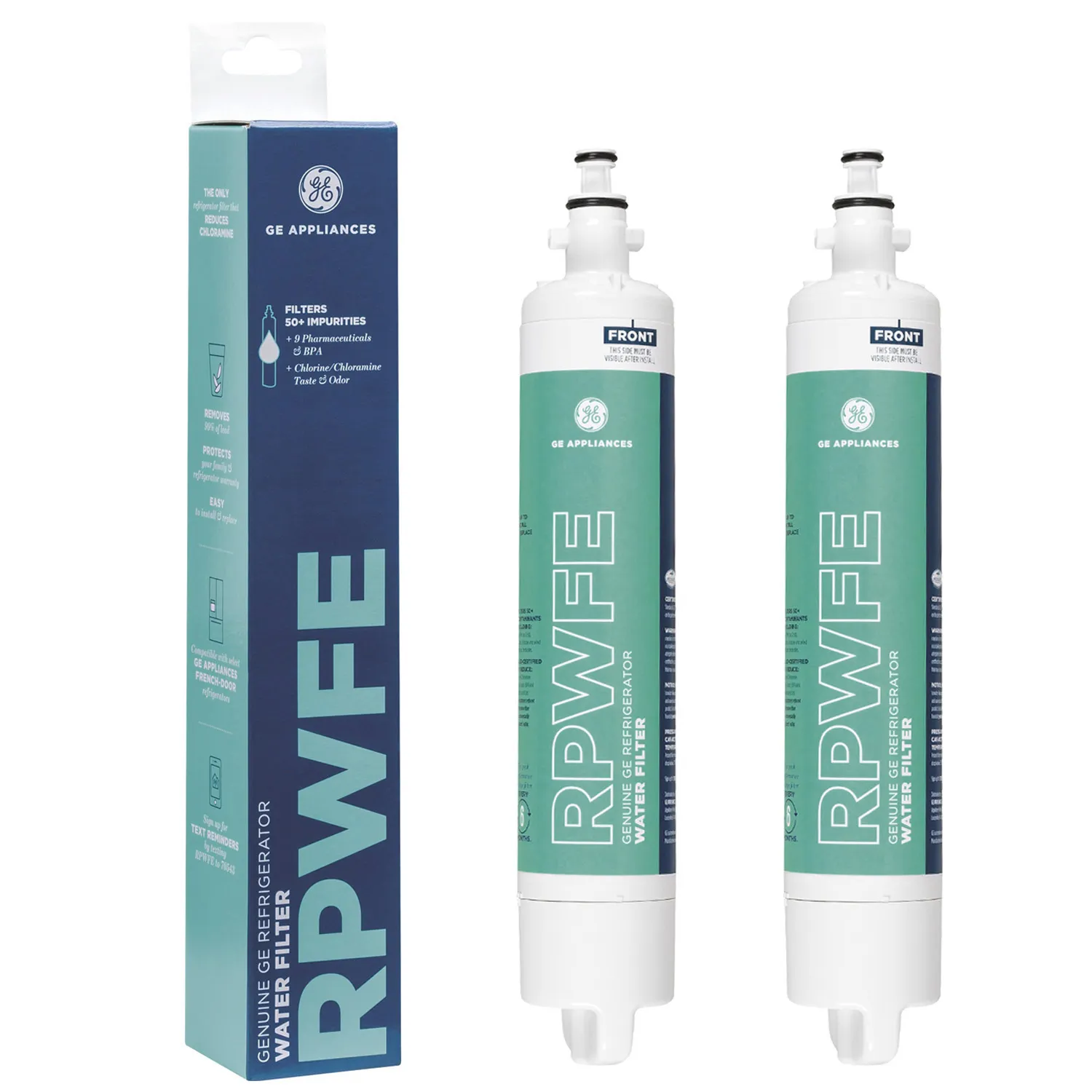 GE RPWFE Refrigerator Water Filter,White
