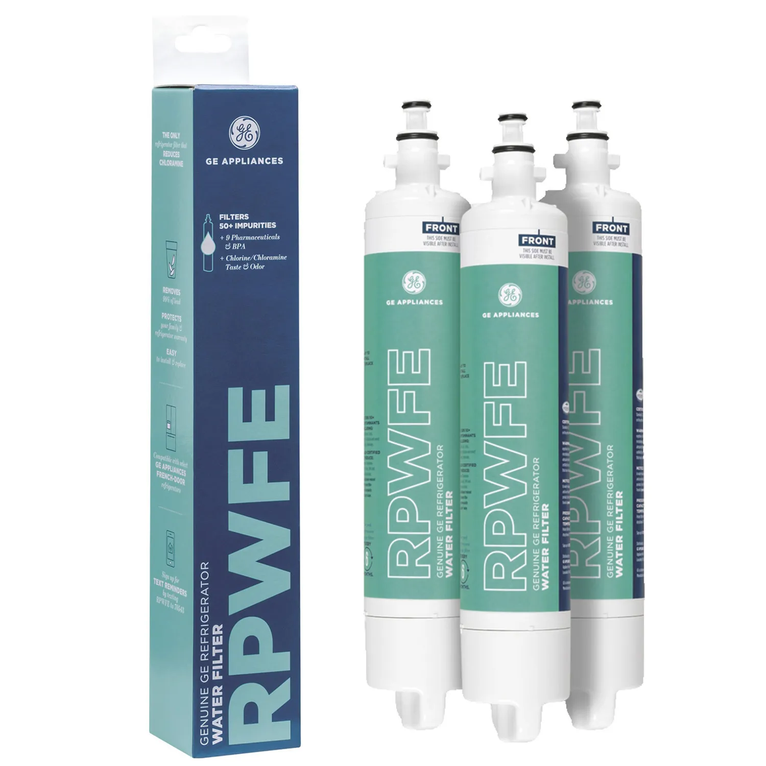 GE RPWFE Refrigerator Water Filter,White