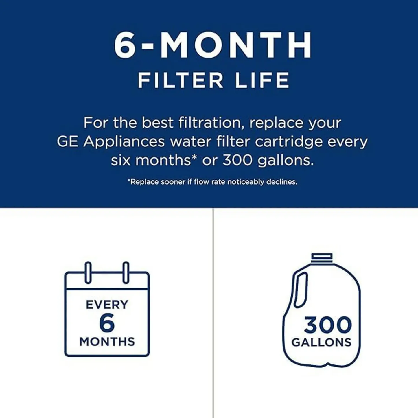 GE RPWFE Refrigerator Water Filter