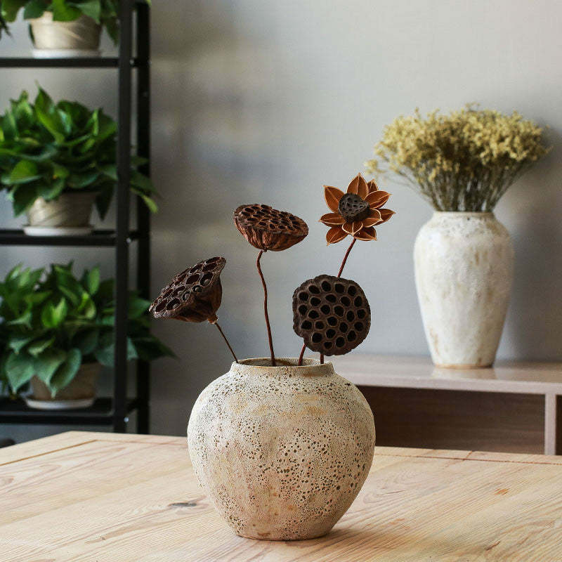 Noogni™ Pastoral Ceramic Dried Flower Vase - Noogni