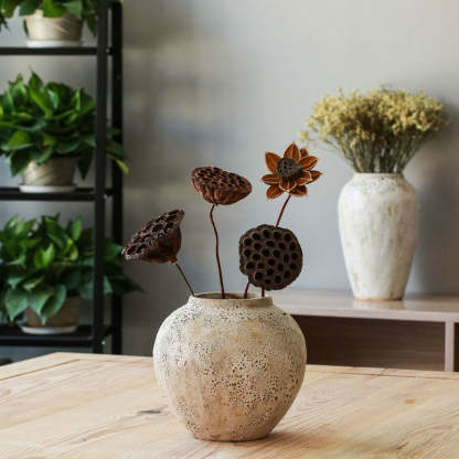 Noogni™ Pastoral Ceramic Dried Flower Vase - Noogni
