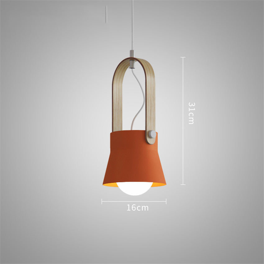 Nordic Loft LED Iron Pendant Light Industrial Retro E27 Hanging Lamp - Noogni