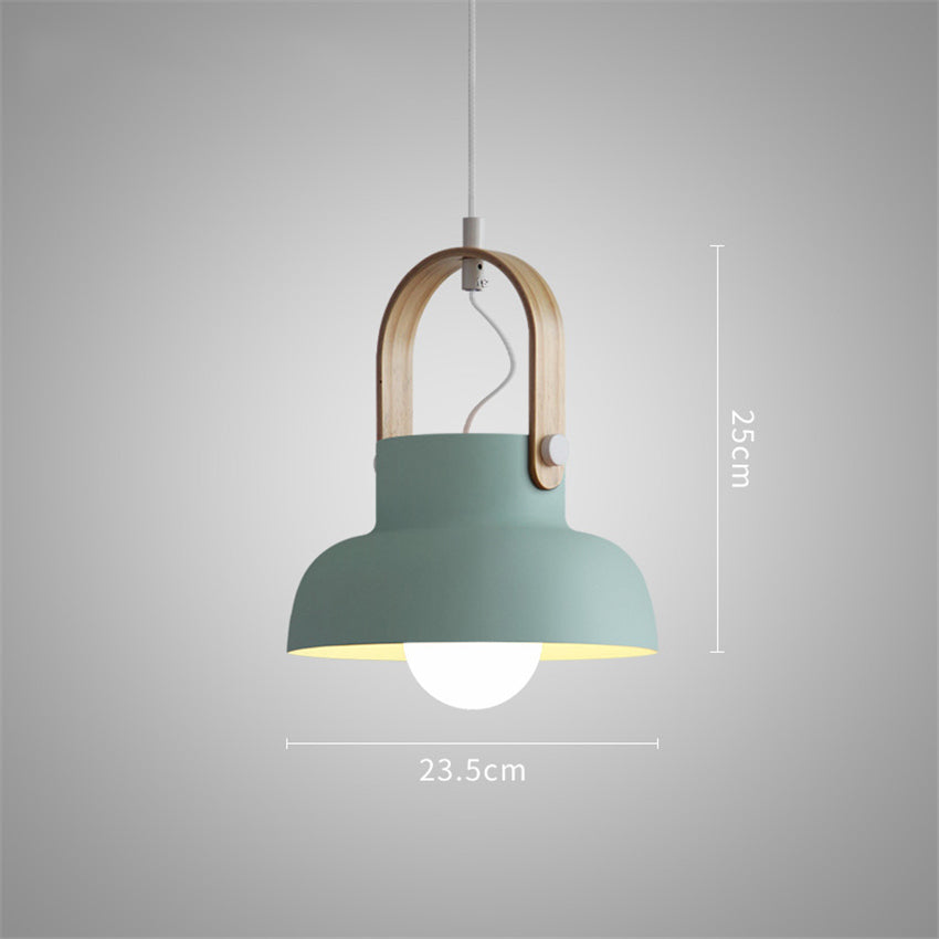 Nordic Loft LED Iron Pendant Light Industrial Retro E27 Hanging Lamp - Noogni