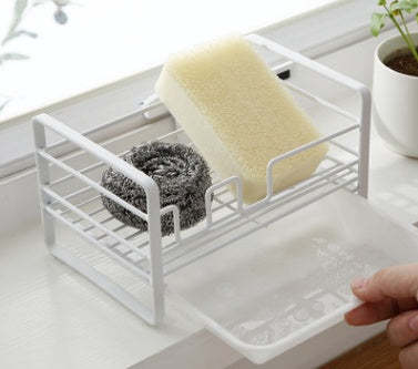 Noogni™ Kitchen Sink Caddy & Rag Drying Rack - Noogni