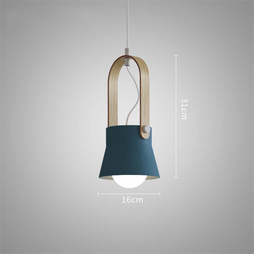 Nordic Loft LED Iron Pendant Light Industrial Retro E27 Hanging Lamp - Noogni