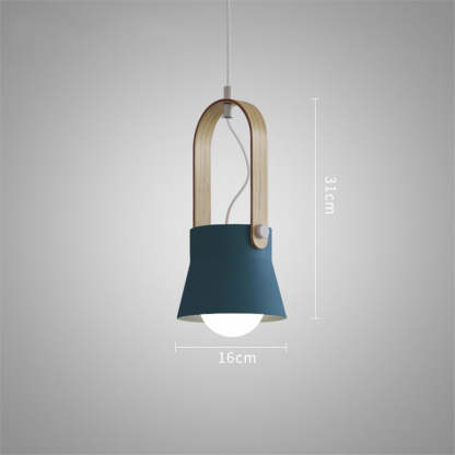Nordic Loft LED Iron Pendant Light Industrial Retro E27 Hanging Lamp - Noogni