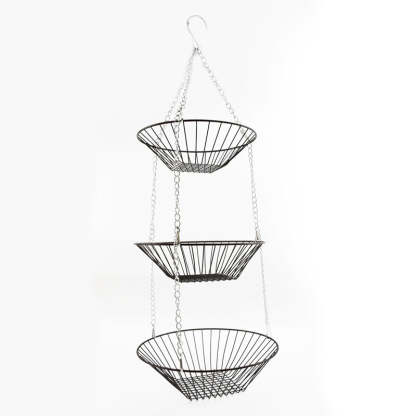 Foldable Hanging Fruit and Vegetable Storage Basket - Noogni