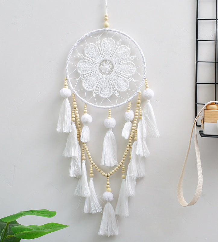 Indoor Colorful Feather Dream Catcher Wall Ornament - Noogni