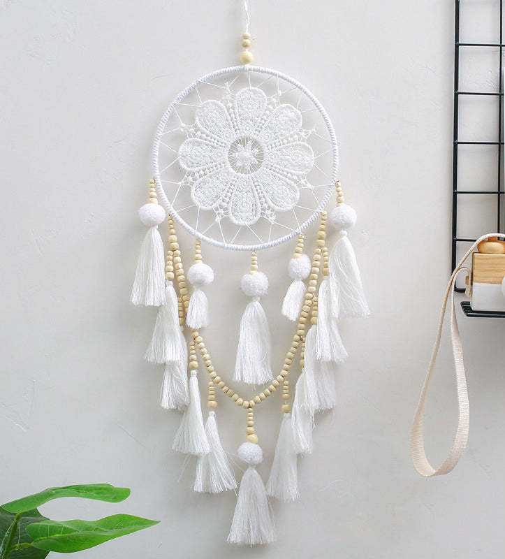 Indoor Colorful Feather Dream Catcher Wall Ornament - Noogni