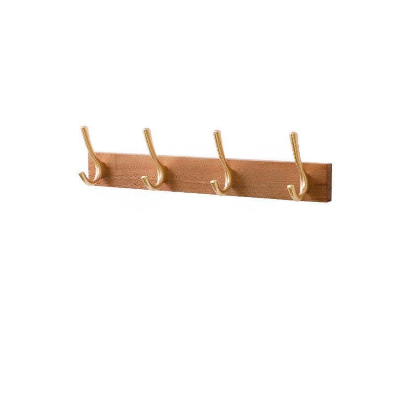 Noogni™ Premium Black Walnut 4-Hook Wall Rack – Evdropfilter