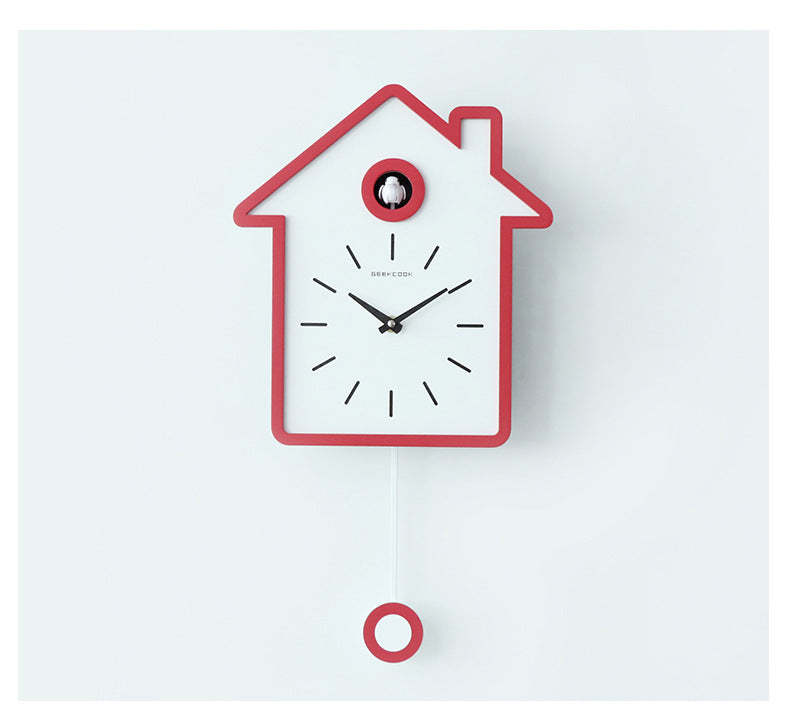 Noogni™ Modern Minimalist Cuckoo Wall Clock - Noogni