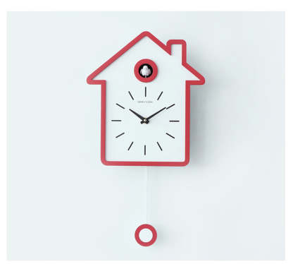 Noogni™ Modern Minimalist Cuckoo Wall Clock - Noogni