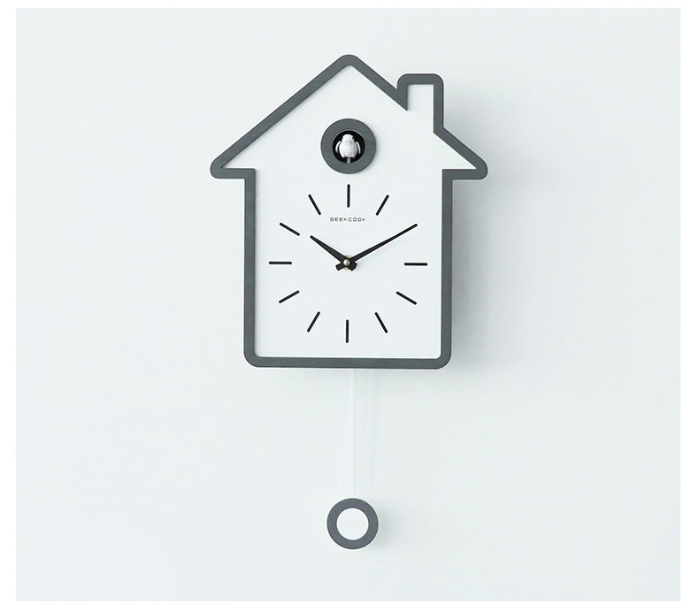 Noogni™ Modern Minimalist Cuckoo Wall Clock - Noogni