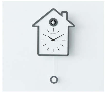Noogni™ Modern Minimalist Cuckoo Wall Clock - Noogni