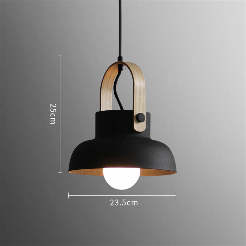 Nordic Loft LED Iron Pendant Light Industrial Retro E27 Hanging Lamp - Noogni