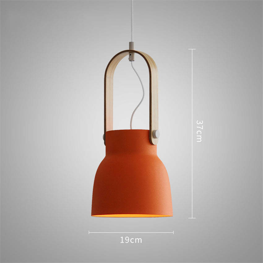 Nordic Loft LED Iron Pendant Light Industrial Retro E27 Hanging Lamp - Noogni