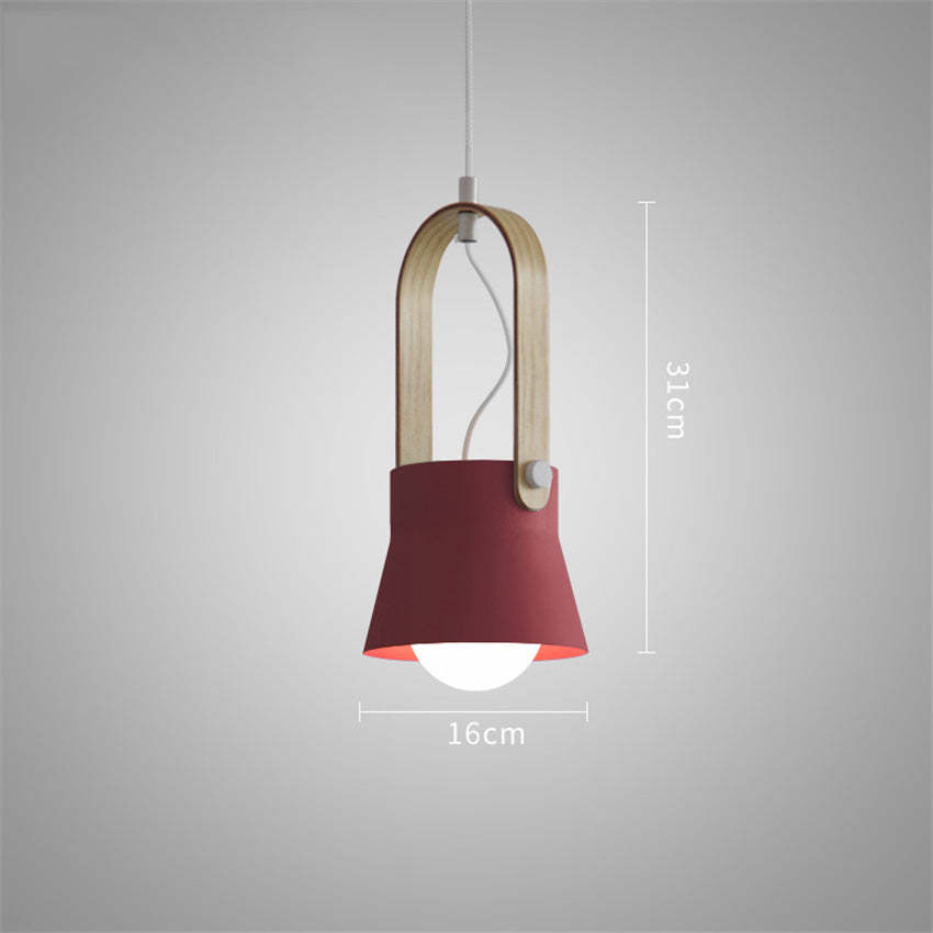Nordic Loft LED Iron Pendant Light Industrial Retro E27 Hanging Lamp - Noogni
