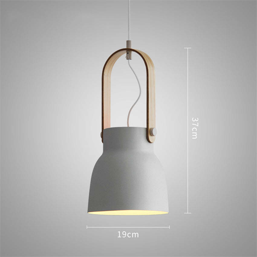 Nordic Loft LED Iron Pendant Light Industrial Retro E27 Hanging Lamp - Noogni