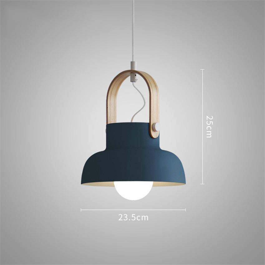 Nordic Loft LED Iron Pendant Light Industrial Retro E27 Hanging Lamp - Noogni