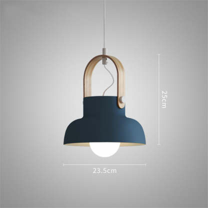 Nordic Loft LED Iron Pendant Light Industrial Retro E27 Hanging Lamp - Noogni