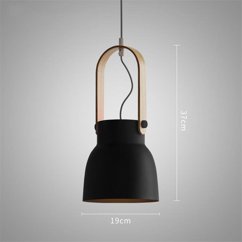 Nordic Loft LED Iron Pendant Light Industrial Retro E27 Hanging Lamp - Noogni