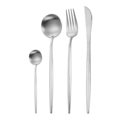 Portuguese Style 304 Stainless Steel Knife Fork Spoon Set - Noogni