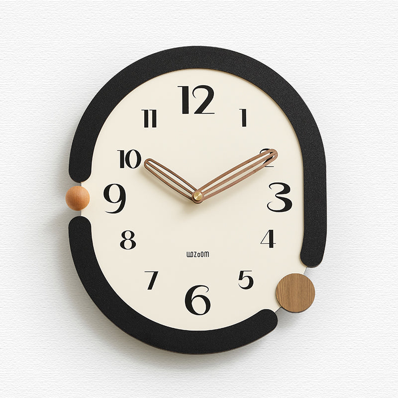 Noogni™ Minimalist Punch-Free Wall Clock - Noogni