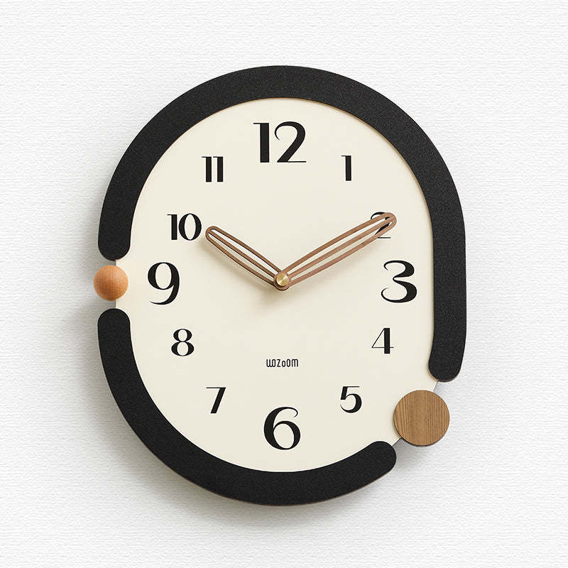 Noogni™ Minimalist Punch-Free Wall Clock - Noogni