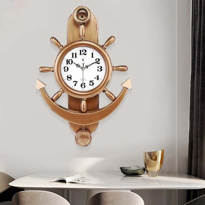 Noogni™ Mediterranean Rudder Wall Clock - Noogni