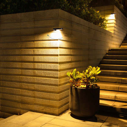 Solar Motion Sensor LED Outdoor Wall Light IP65 - Noogni
