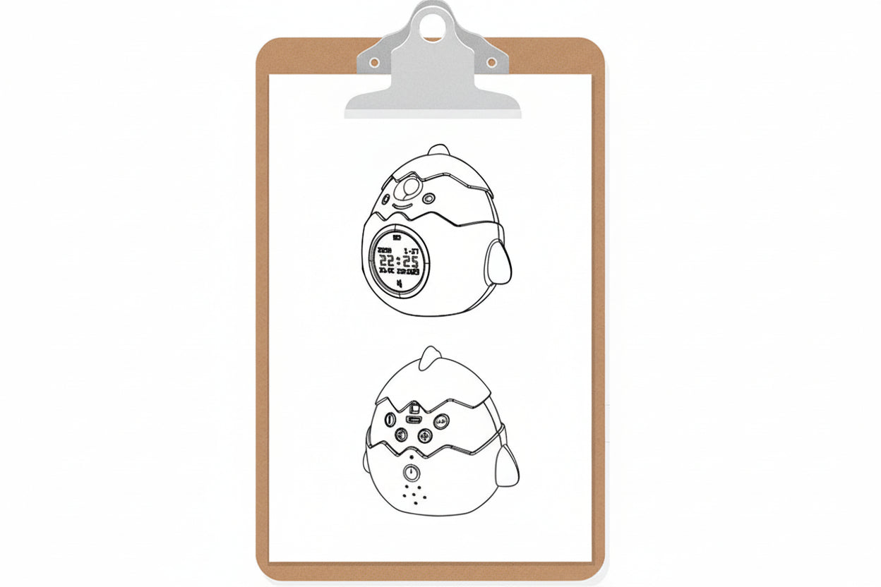 Smart LED Digital Alarm Clock with Infrared Sensor and Night Light - Noogni